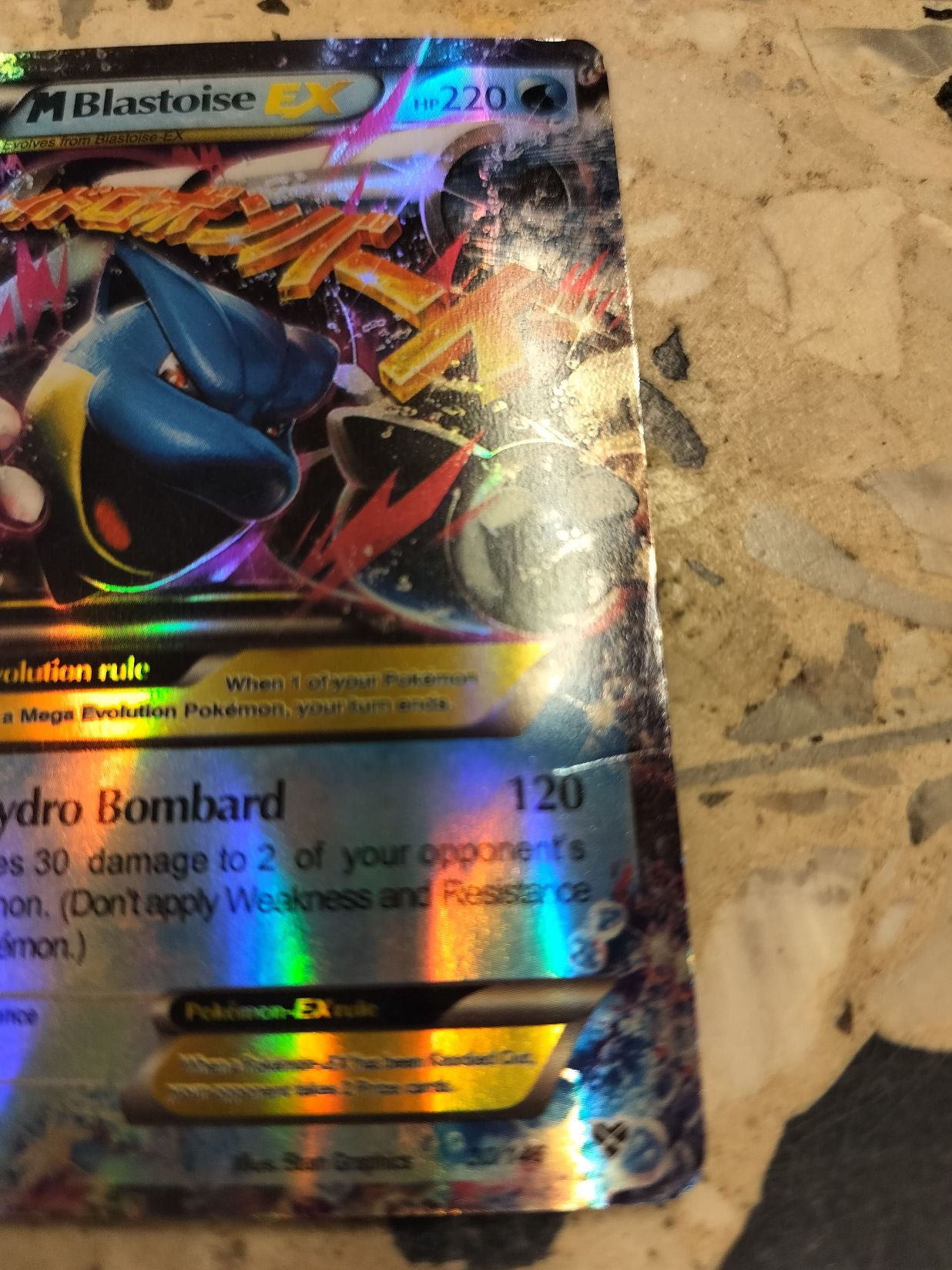 Blastoise EX Pokémon-kort